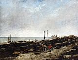 Gustave Courbet Going Fishing painting
